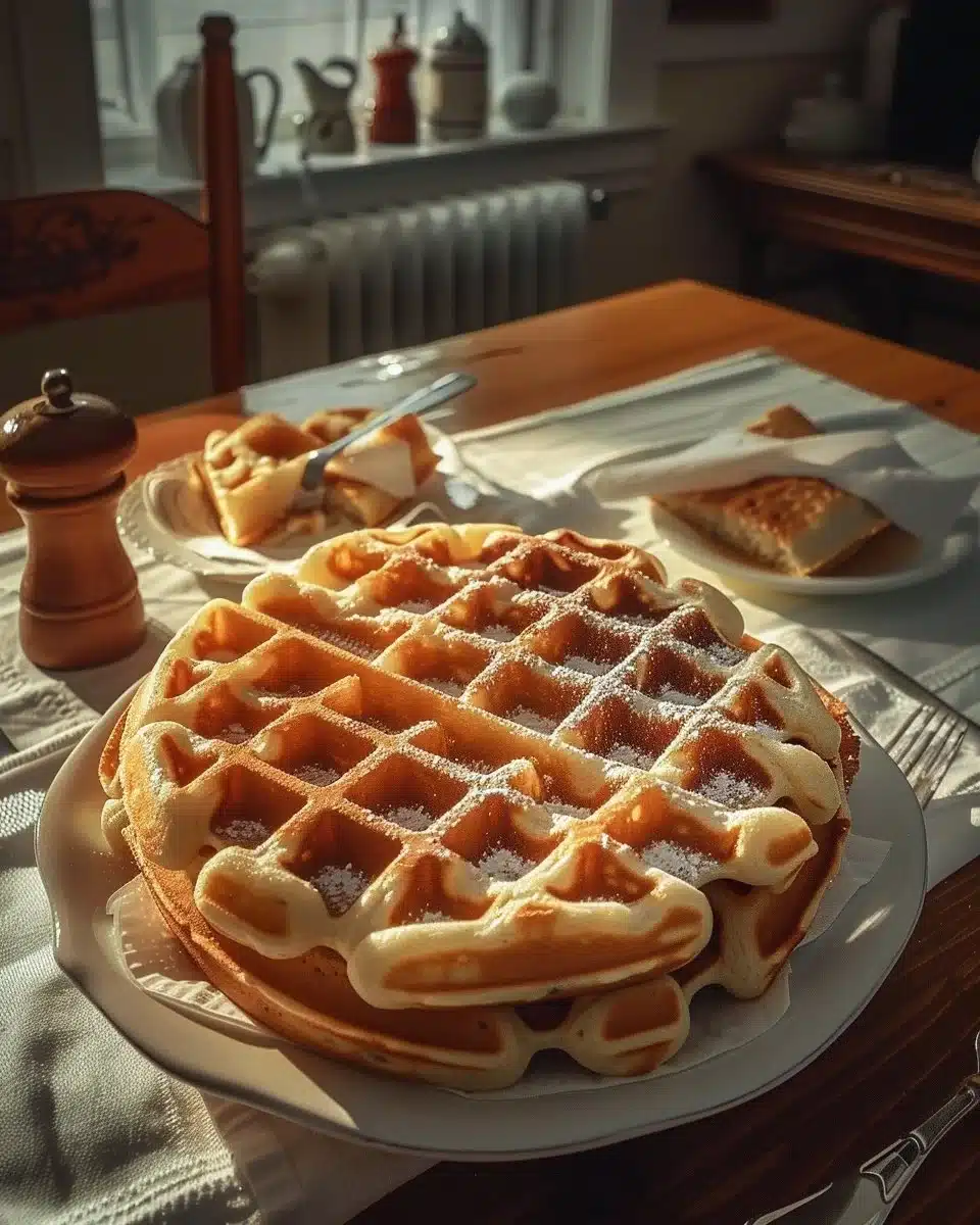 Recette facile de gaufres maison pour un dessert délicieux et convivial