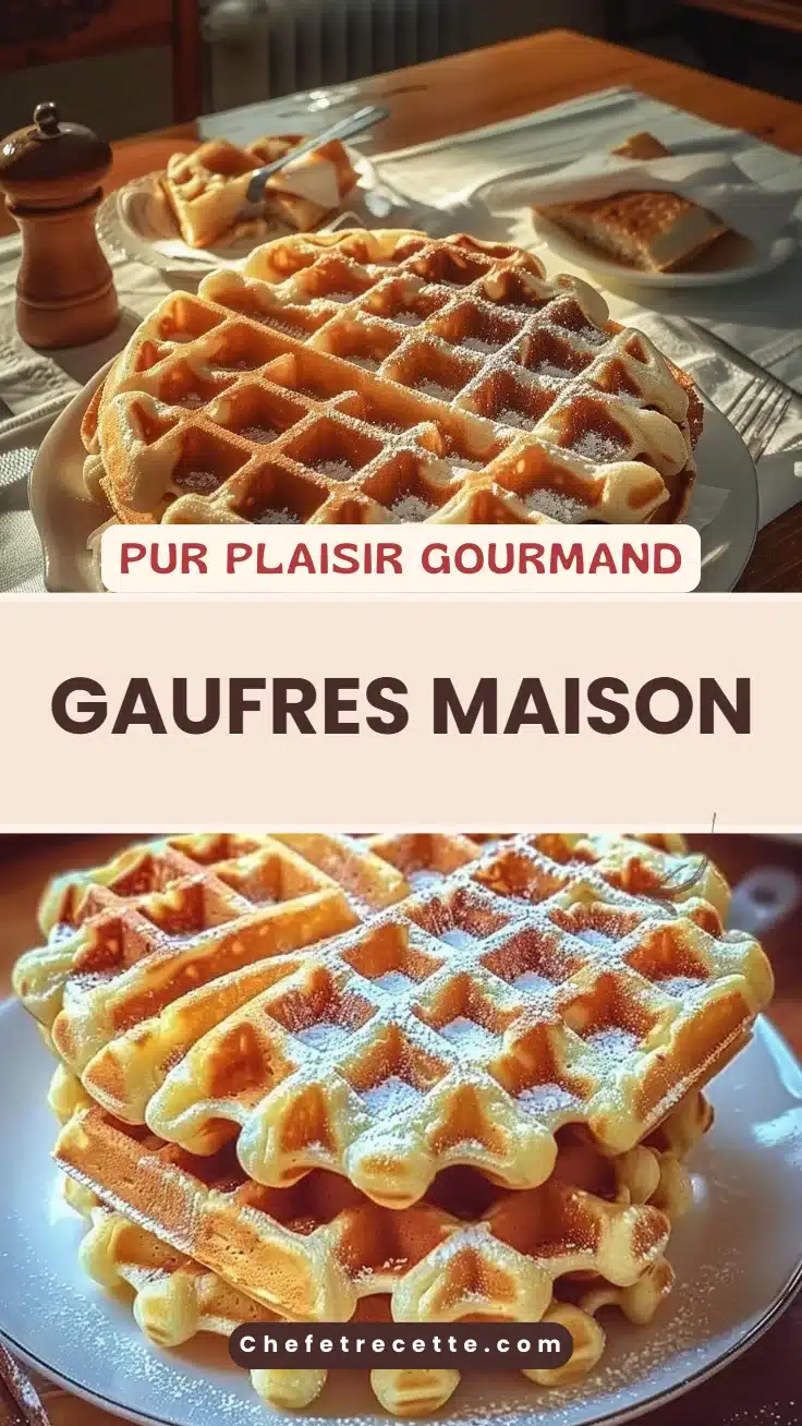 Gaufres Maison