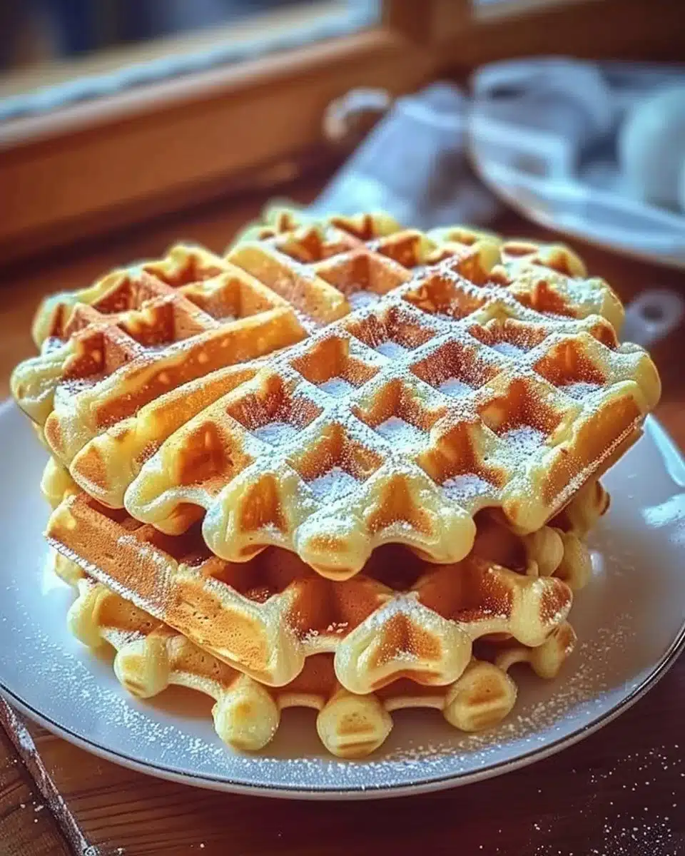 Gaufres Maison