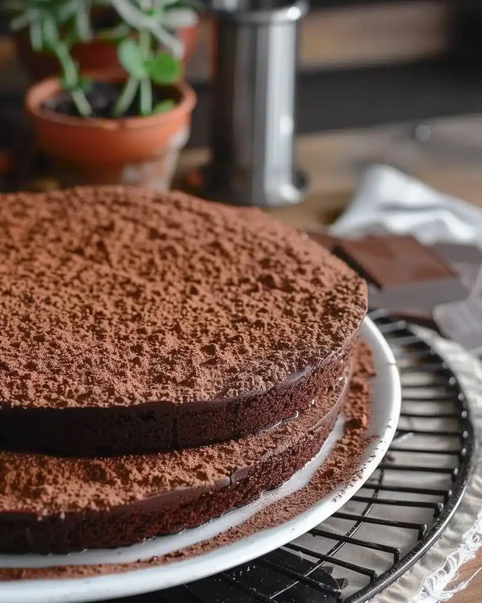 Recette de génoise au chocolat