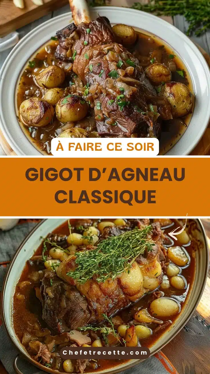 Gigot d’agneau classique