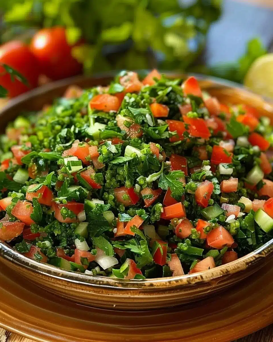 Le Vrai Taboulé Libanais