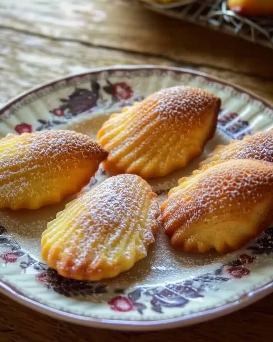 Madeleines moelleuses faites maison, recette traditionnelle comme chez Mamie.