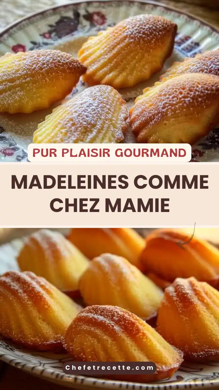 Madeleines comme chez Mamie