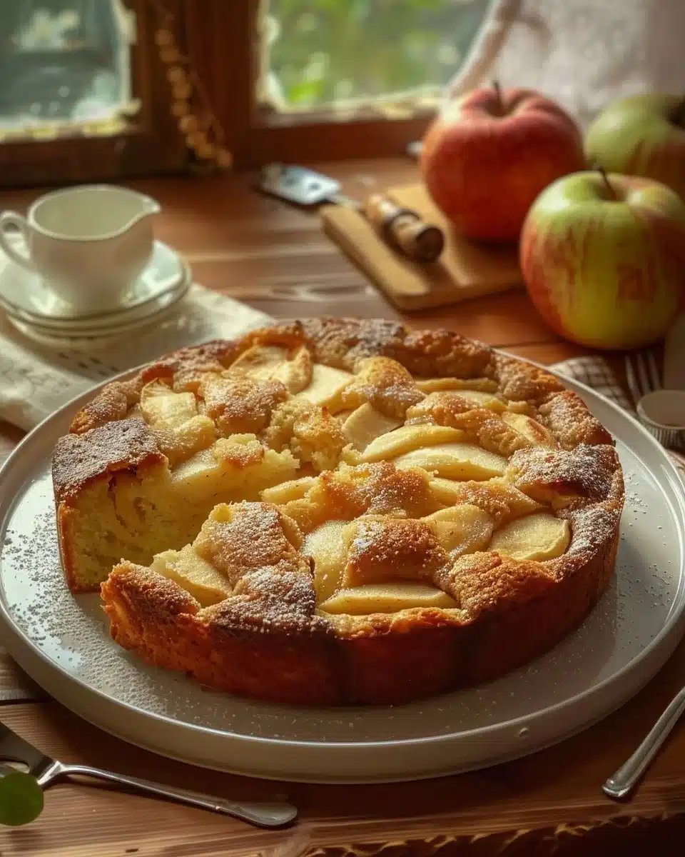 Moelleux aux Pommes, gâteau aux pommes moelleux et savoureux