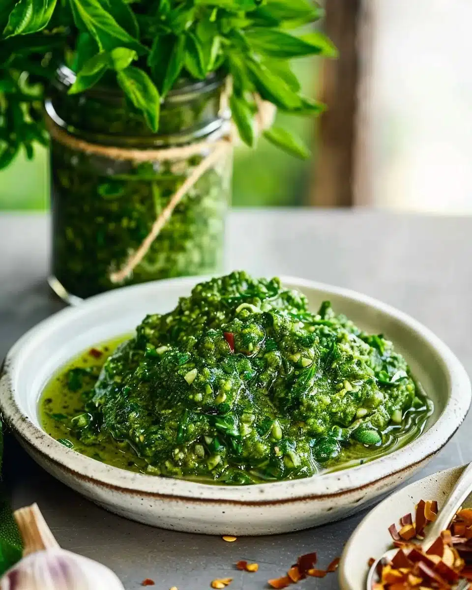 Pesto à l'ail des ours