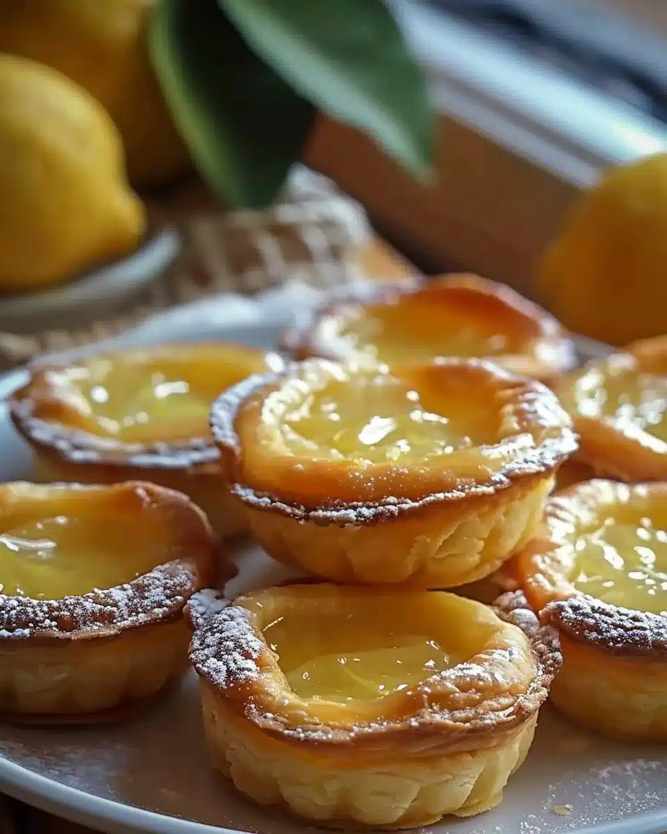 Petites tartes magiques au citron