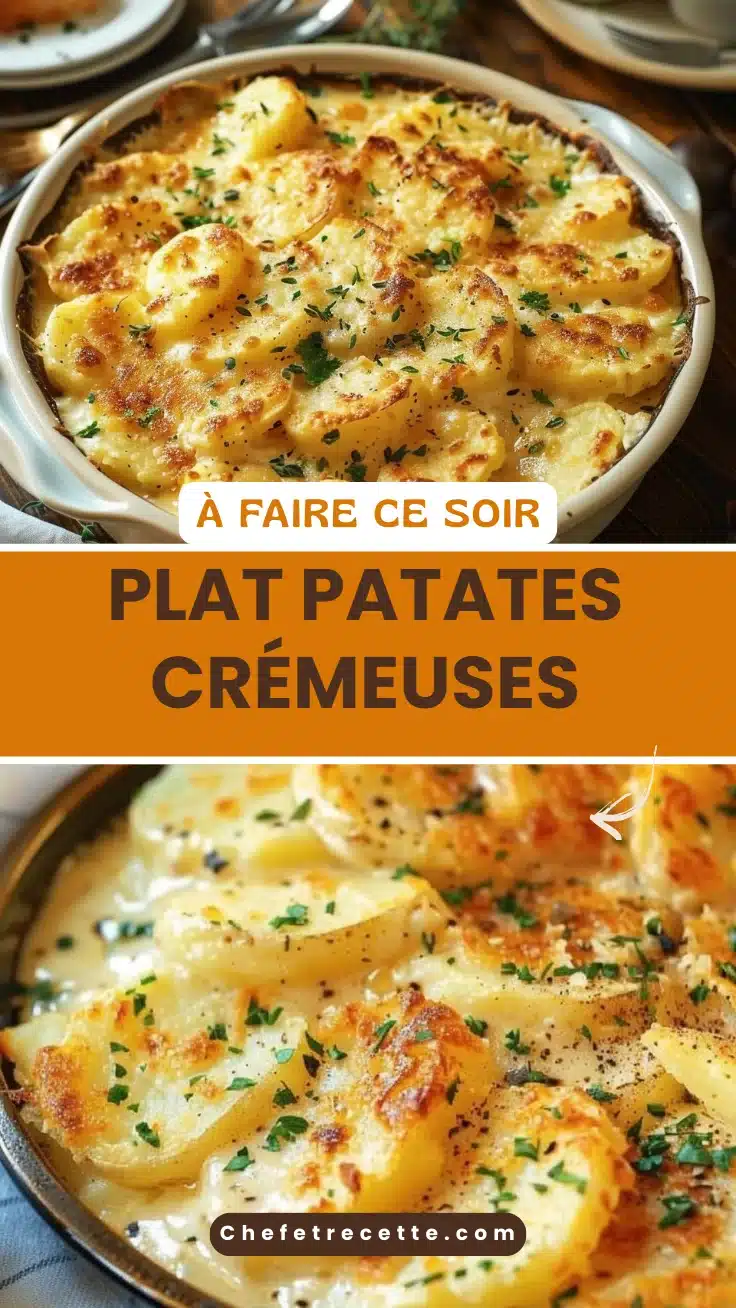 Plat Patates Crémeuses