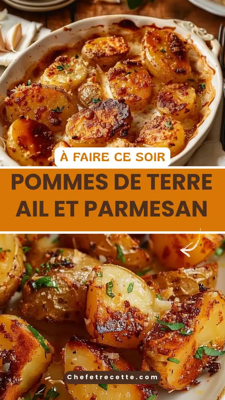 Pommes de Terre Ail et Parmesan