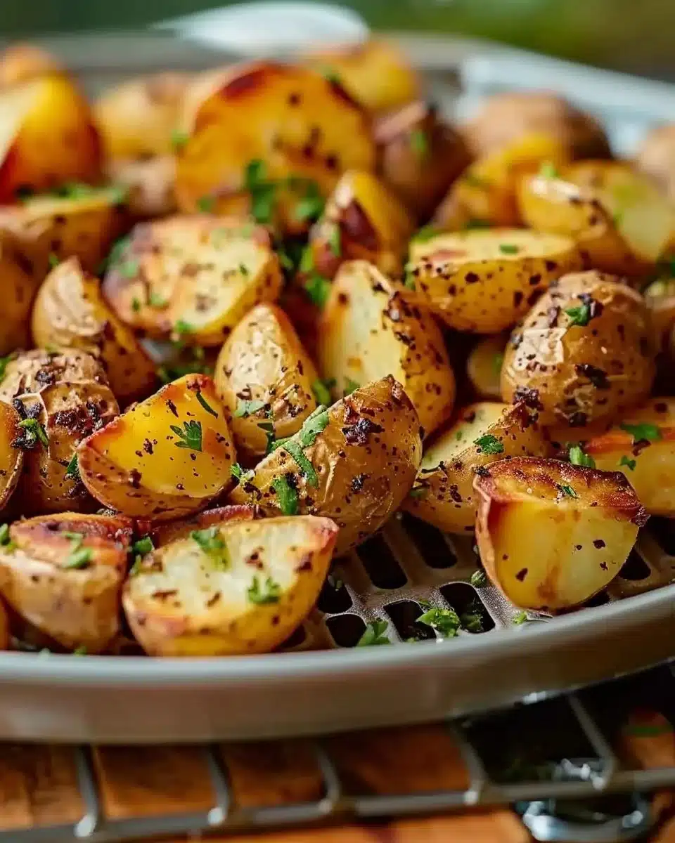 Crispy Air fryer Roasted Potatoes