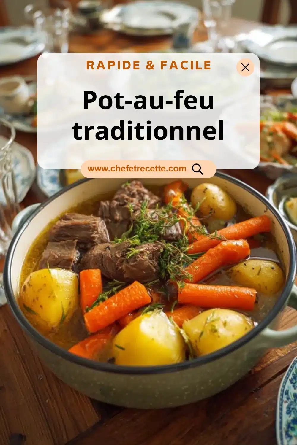 Pot-au-feu traditionnel