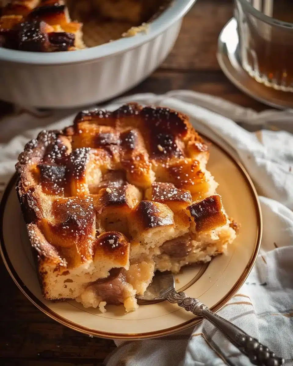 Recette de pudding pain perdu facile et savoureuse