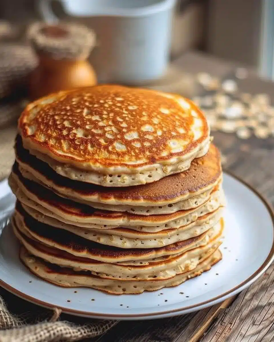 Recette de Pancakes aux flocons d’avoine