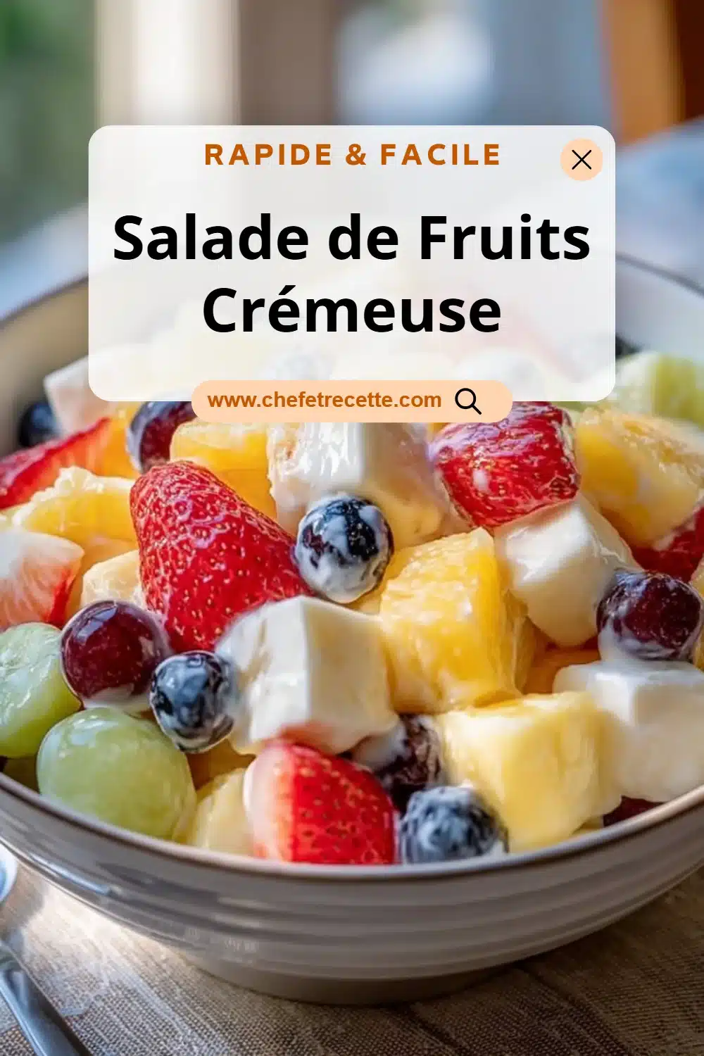 Salade de Fruits Crémeuse