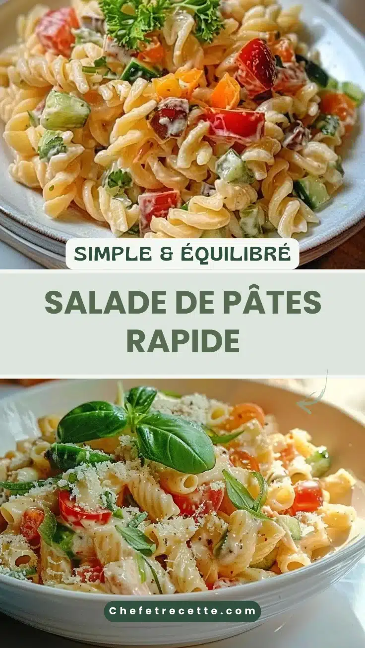 Salade de pâtes rapide