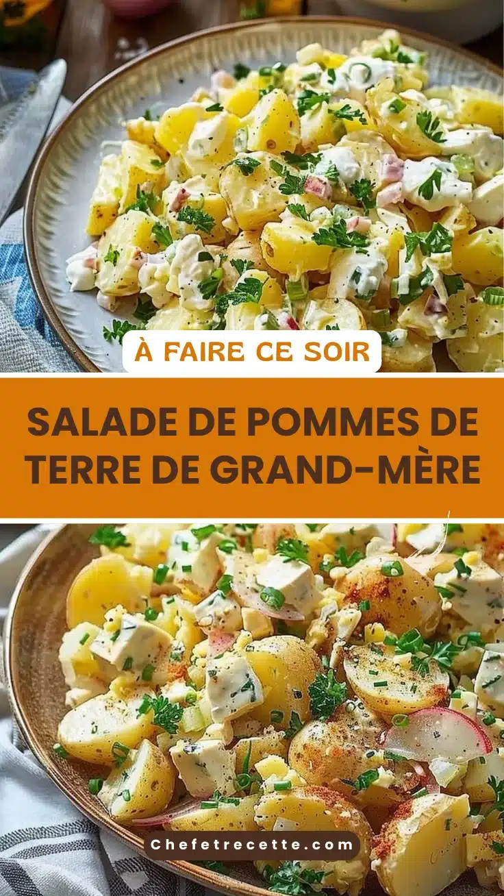 Salade de pommes de terre De grand-mère