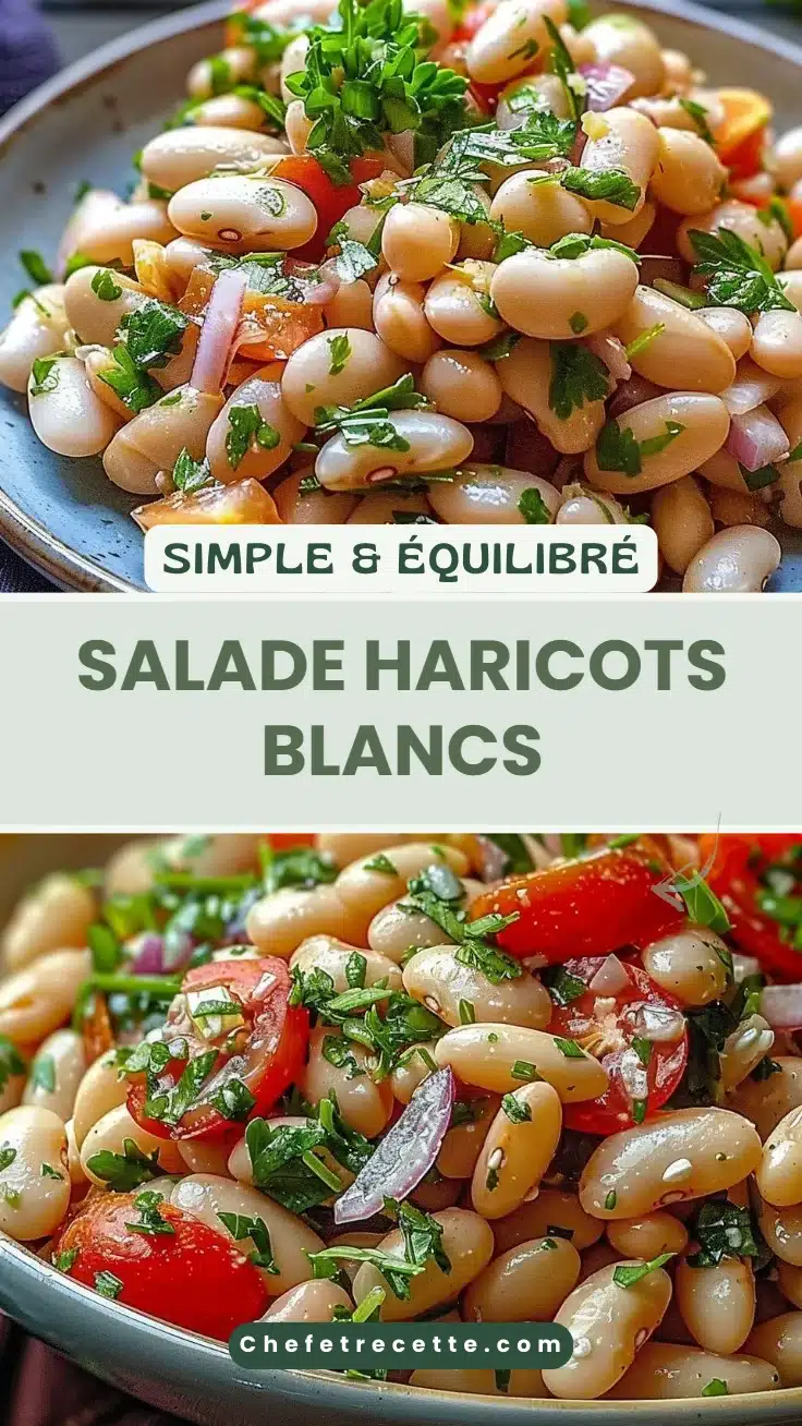 Salade haricots blancs