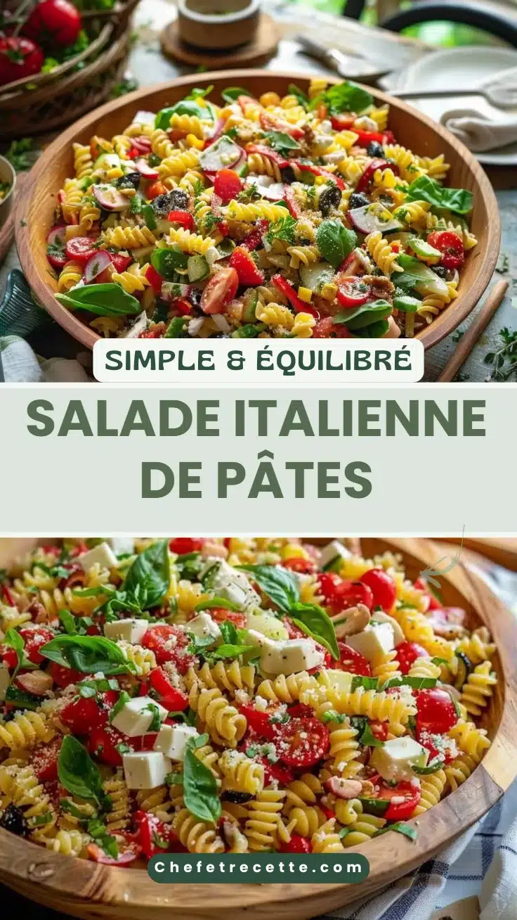 Salade Italienne de Pâtes