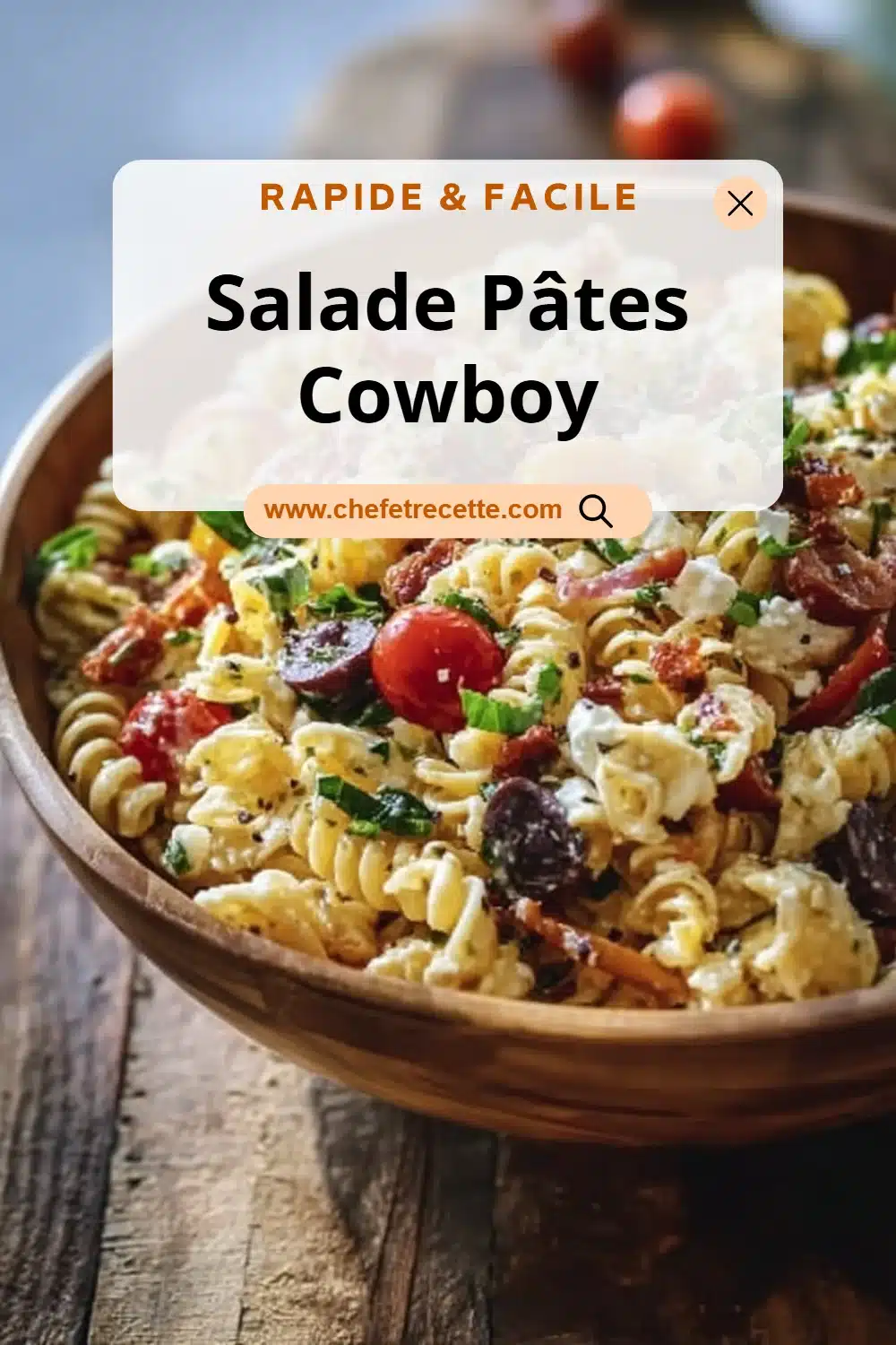 Salade Pâtes Cowboy