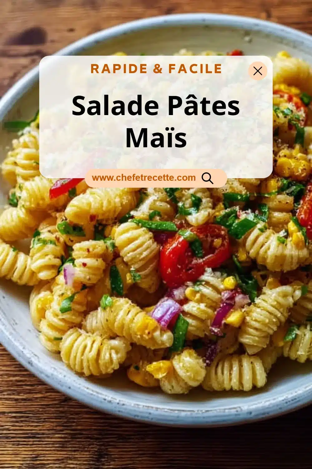 Salade Pâtes Maïs