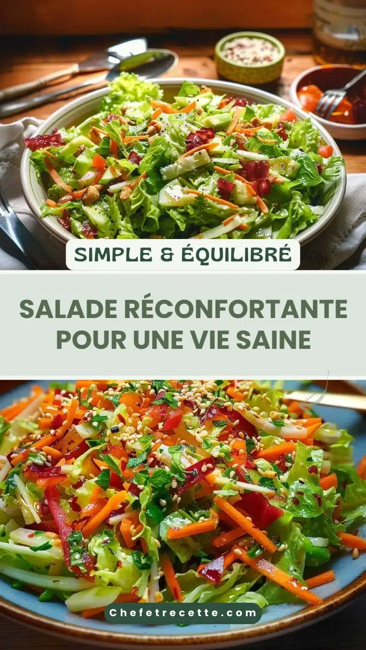 Salade Réconfortante pour Une Vie Saine