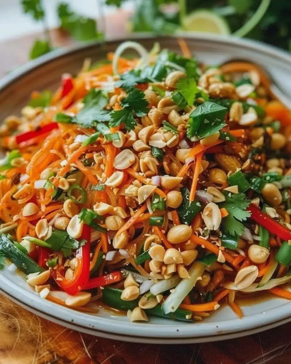 Salade Thaï Cacahuète