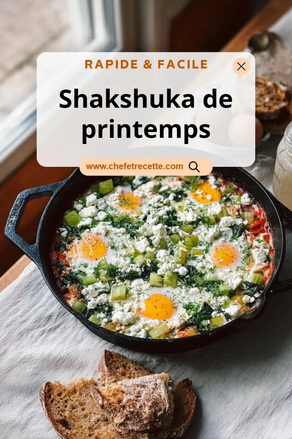Shakshuka de printemps