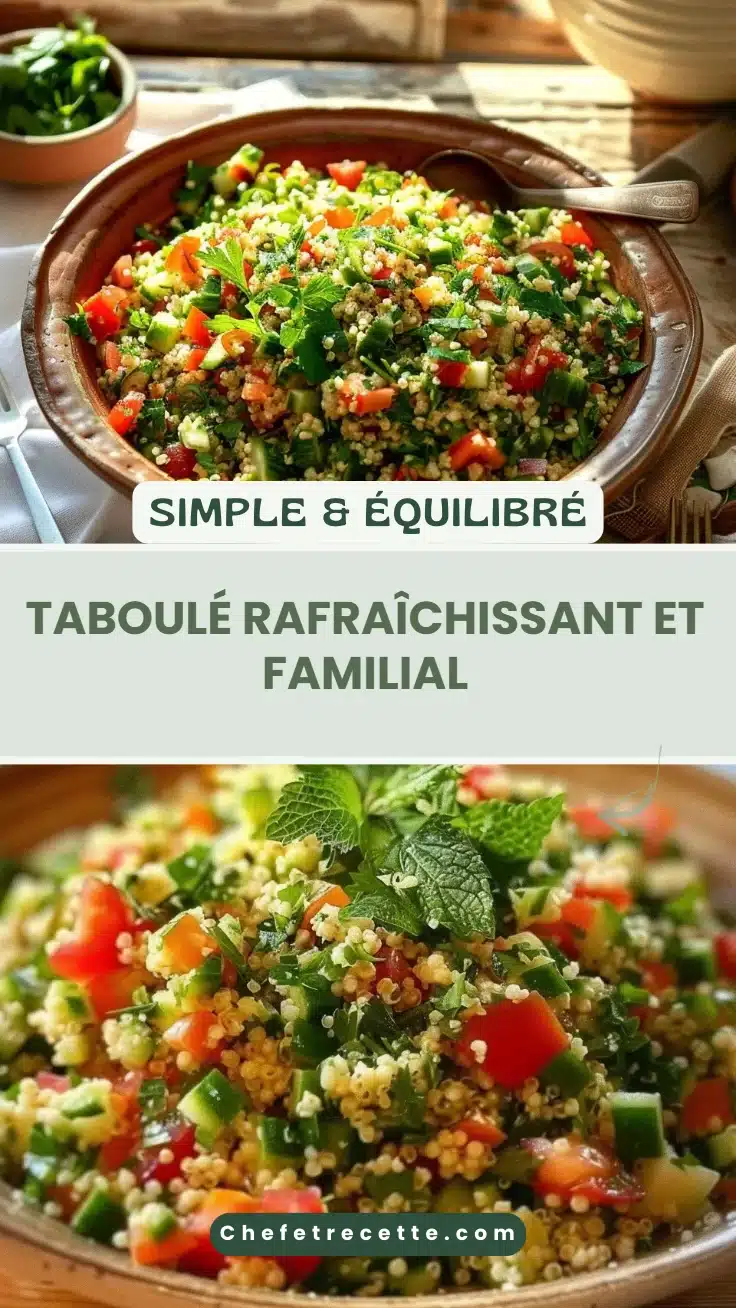 Taboulé Rafraîchissant et Familial