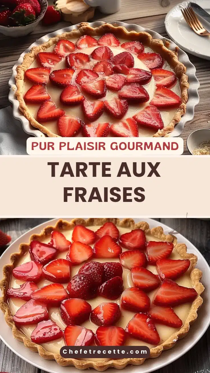 Tarte aux fraises