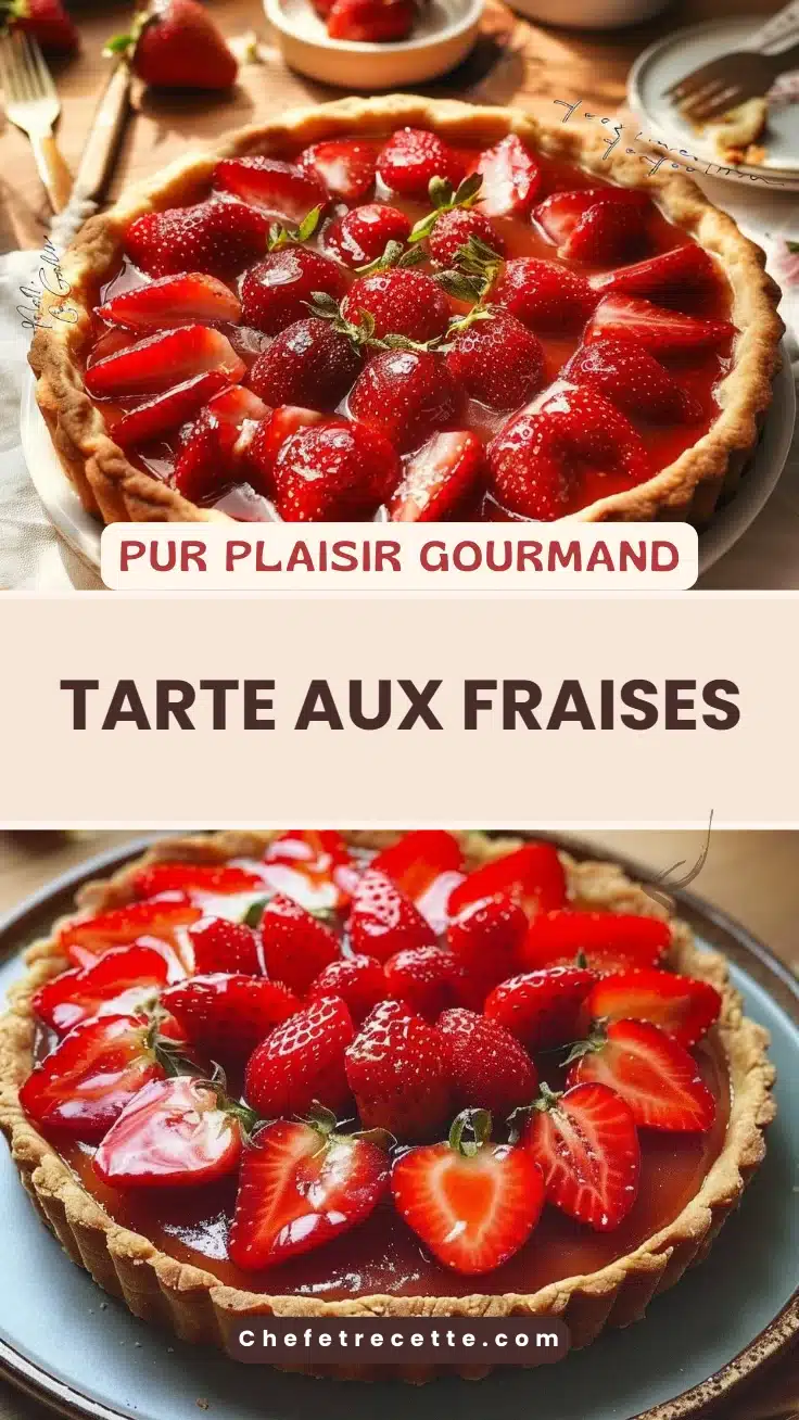 Tarte aux fraises
