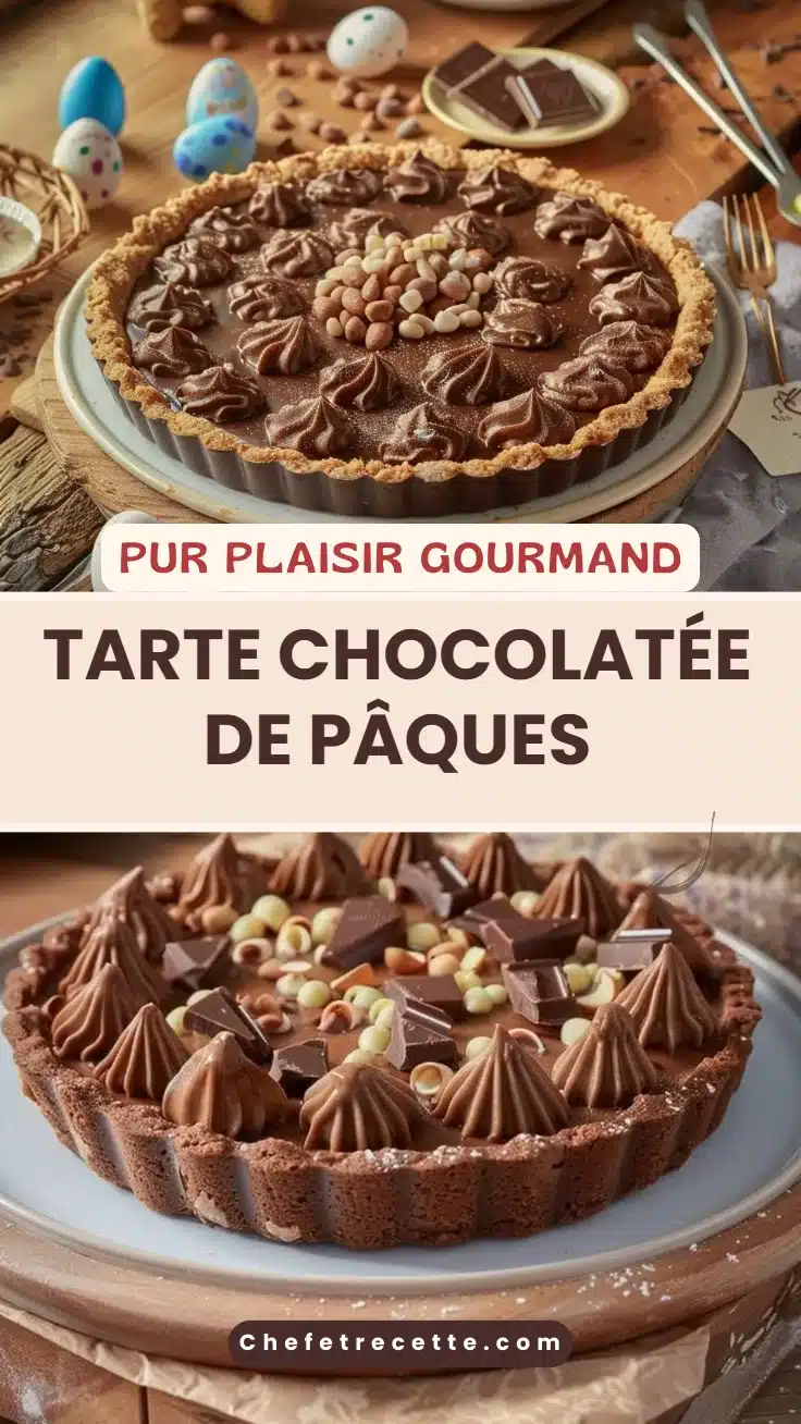 Tarte Chocolatée de Pâques