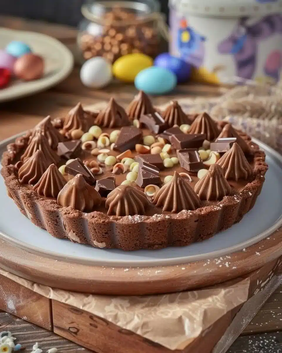 Tarte Chocolatée de Pâques