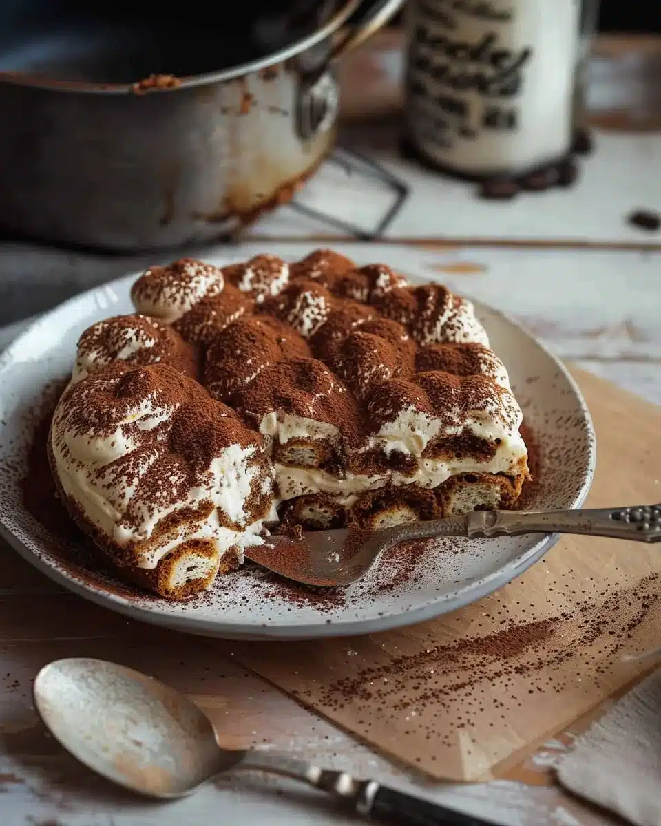 Recette de tiramisu italien classique avec café et mascarpone