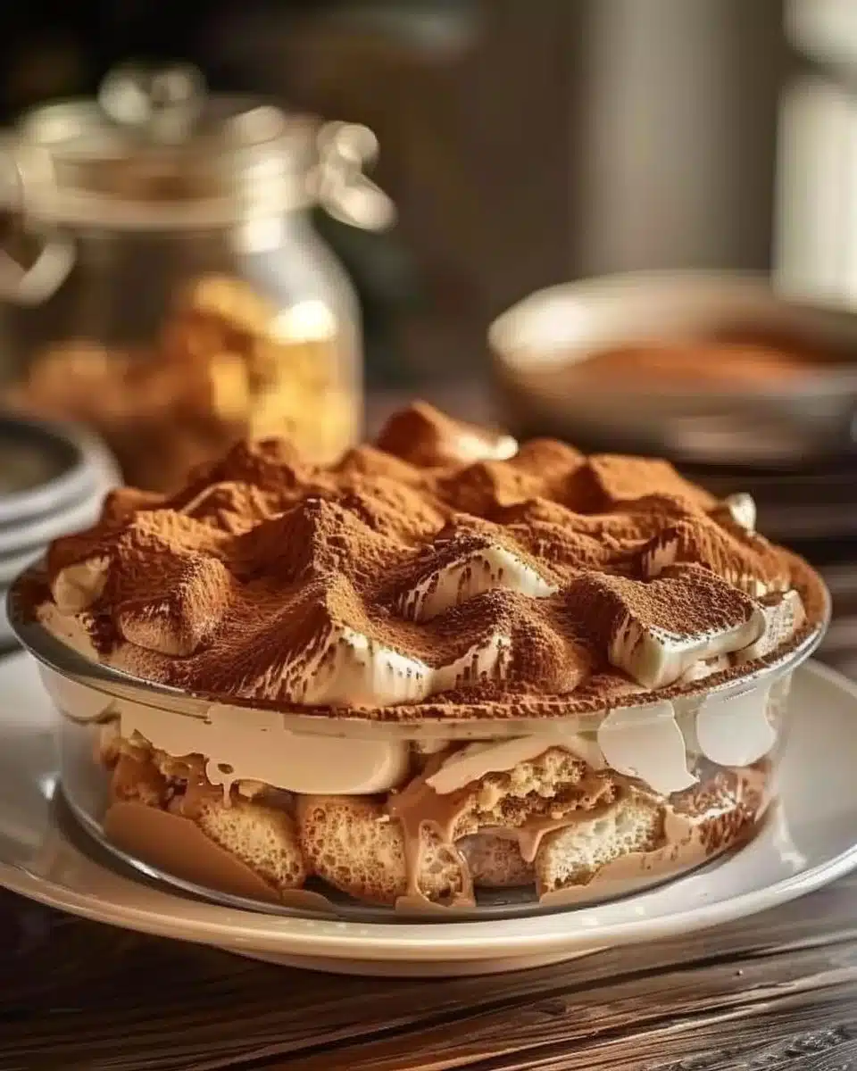 Tiramisu style Kinder Bueno