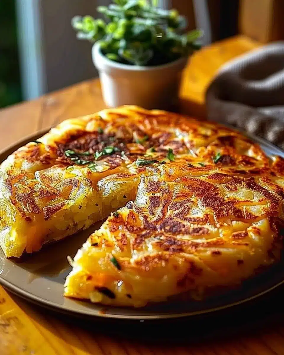 Tortilla espagnole au Airfryer