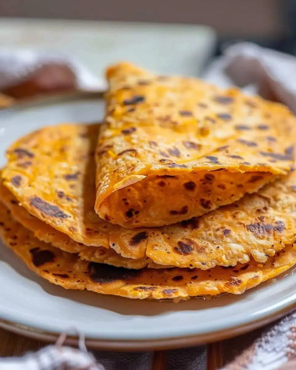 Tortillas de patate douce | 2 ingrédients