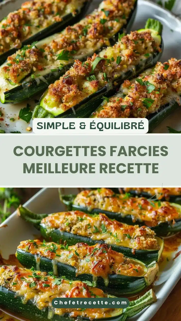 Courgettes farcies meilleure recette