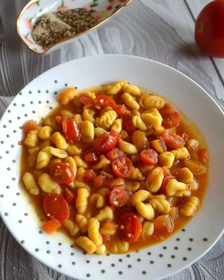 Plat de flageolets à la tomate, ready to serve for a delicious meal