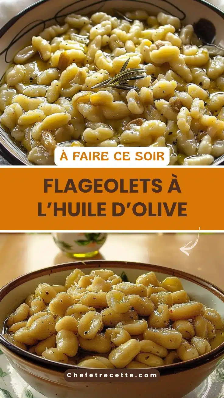 Flageolets à l’huile d’olive