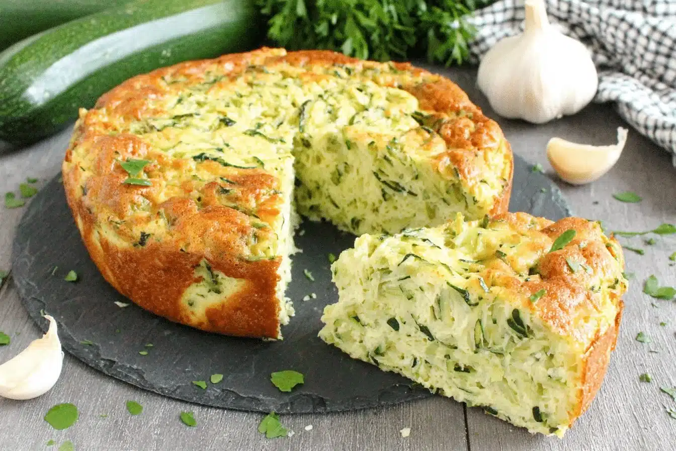 Flan de courgettes léger, saveur délicieuse et recette saine.