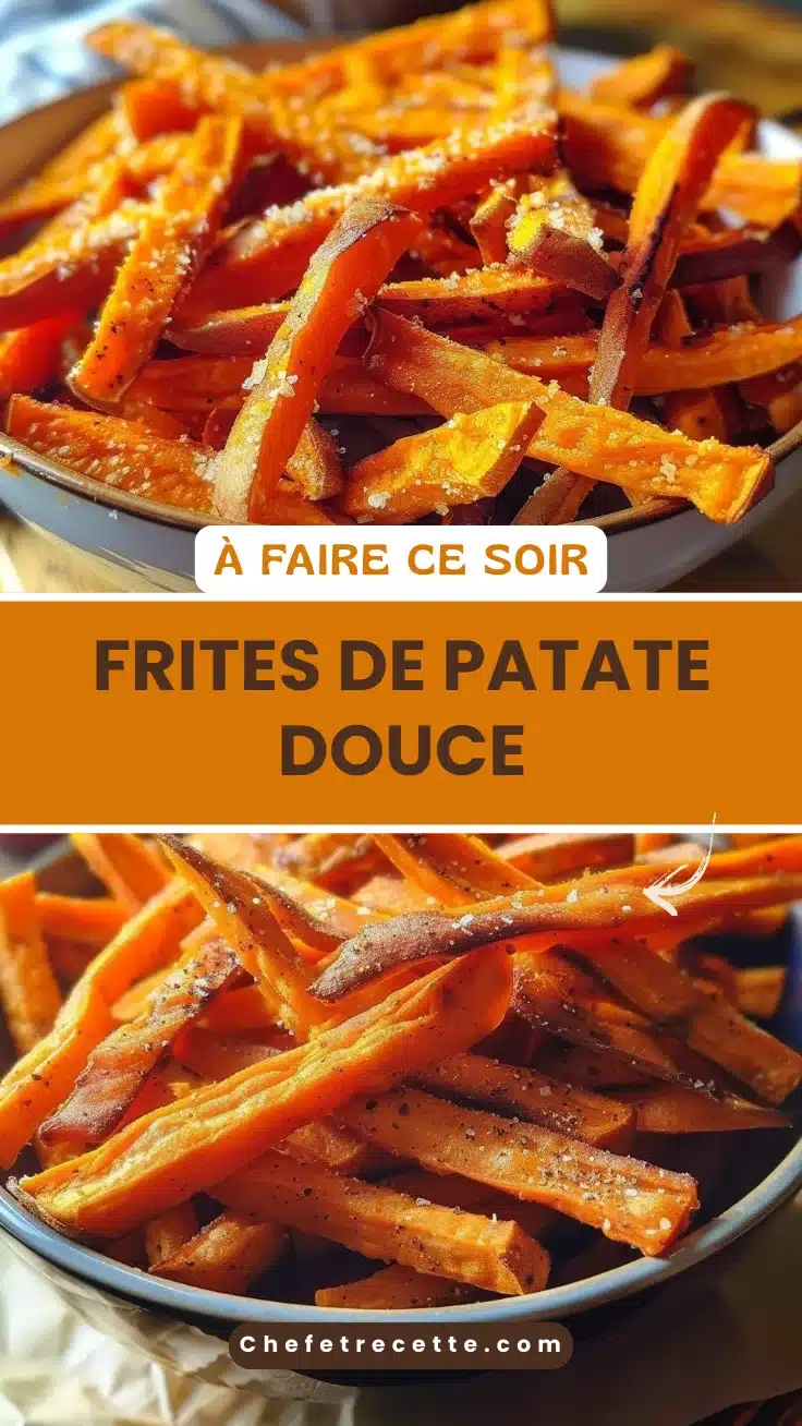 Frites de patate douce