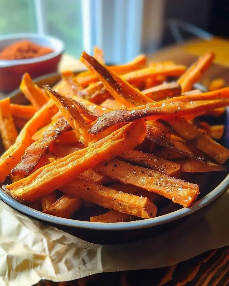 Frites de patate douce