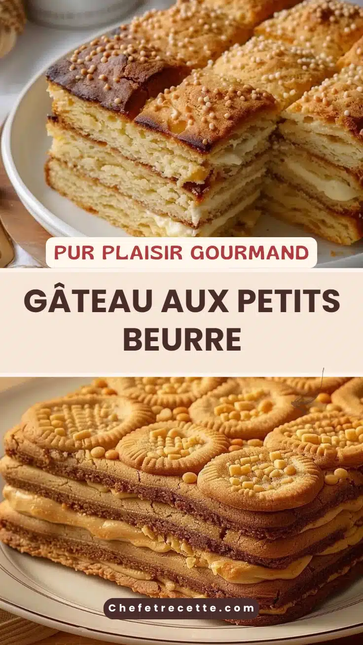 Gâteau aux petits beurre
