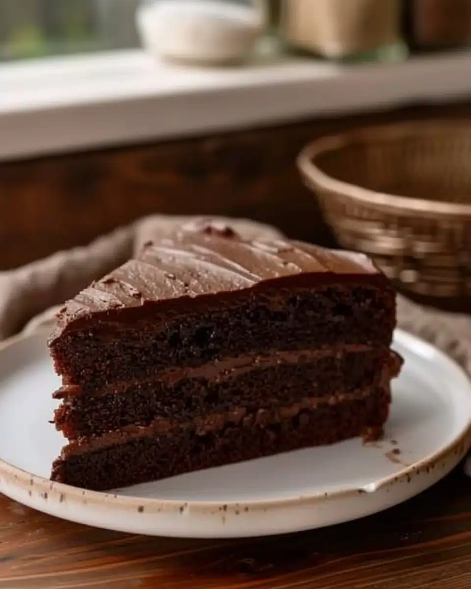 Gâteau au chocolat moelleux