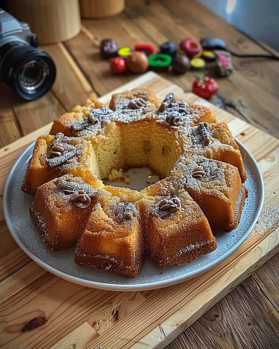 Gâteau vanille extra moelleux garni de crème et fruits frais
