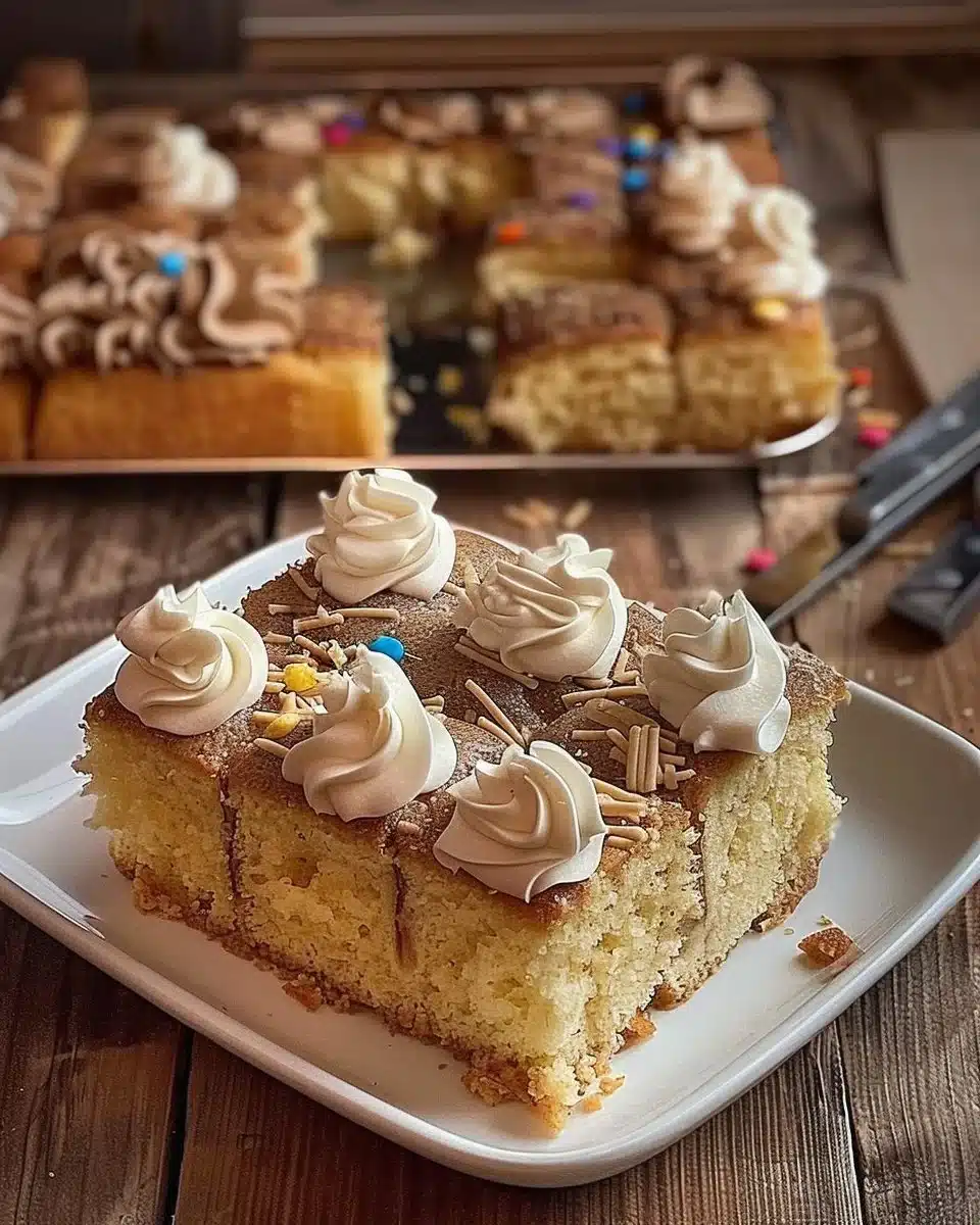 Gâteau à la vanille extra moelleux et très gourmand