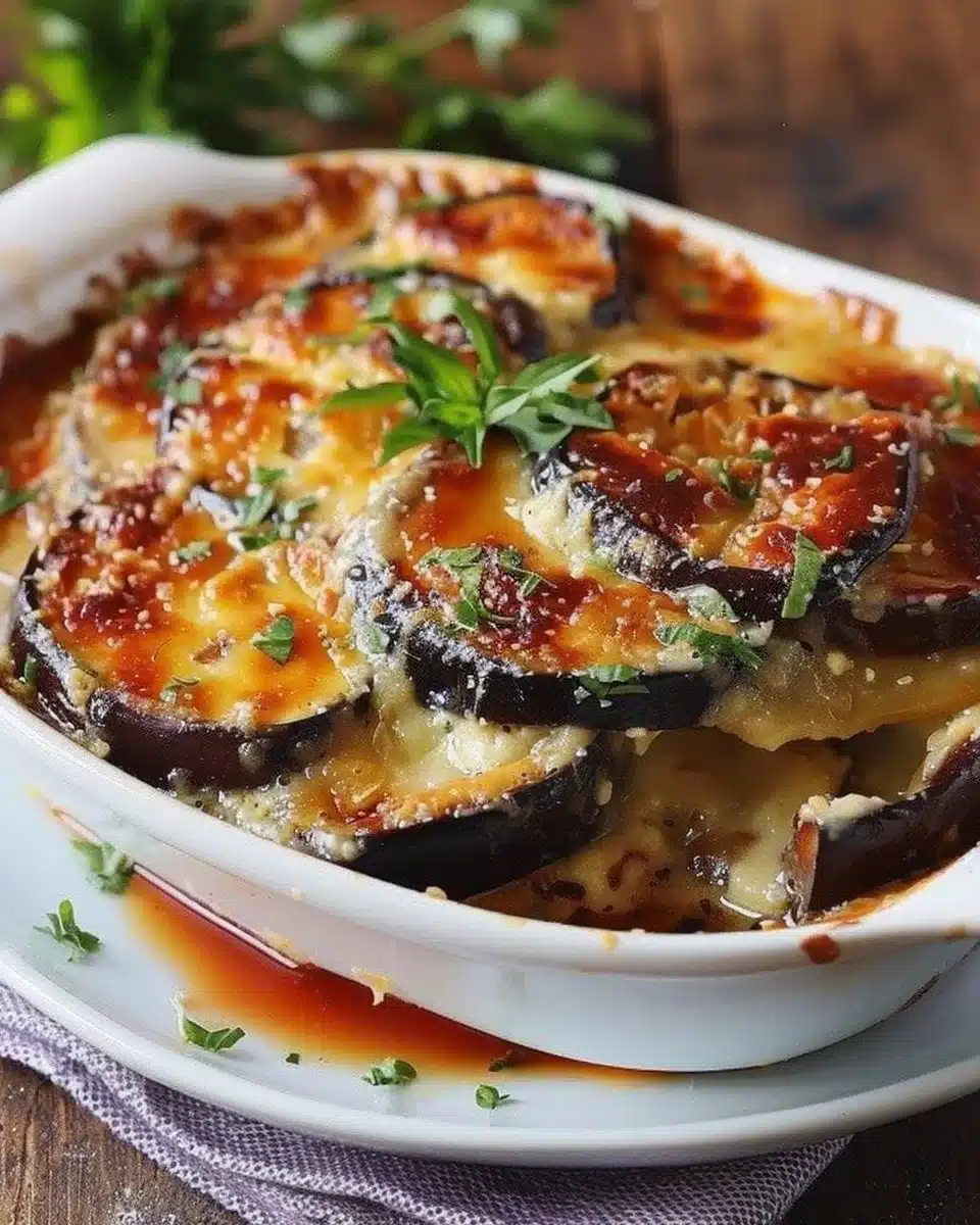 Gratin d’Aubergines – La Recette Facile et Savoureuse