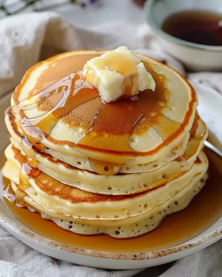 Recette de pancakes ultra moelleux faciles à préparer pour un petit-déjeuner parfait