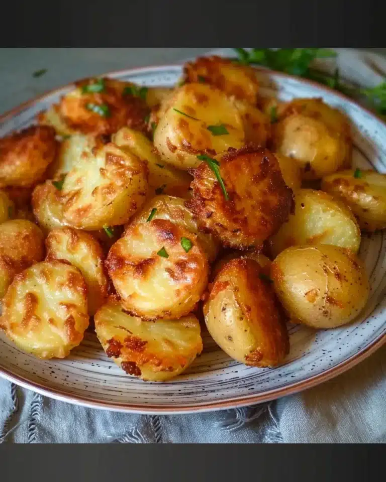 Pommes dauphine maison croustillantes et dorées, prêtes à être dégustées.