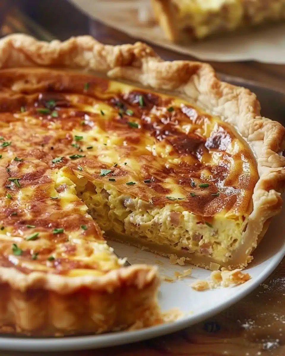 Quiche Lorraine maison – une recette délicieuse